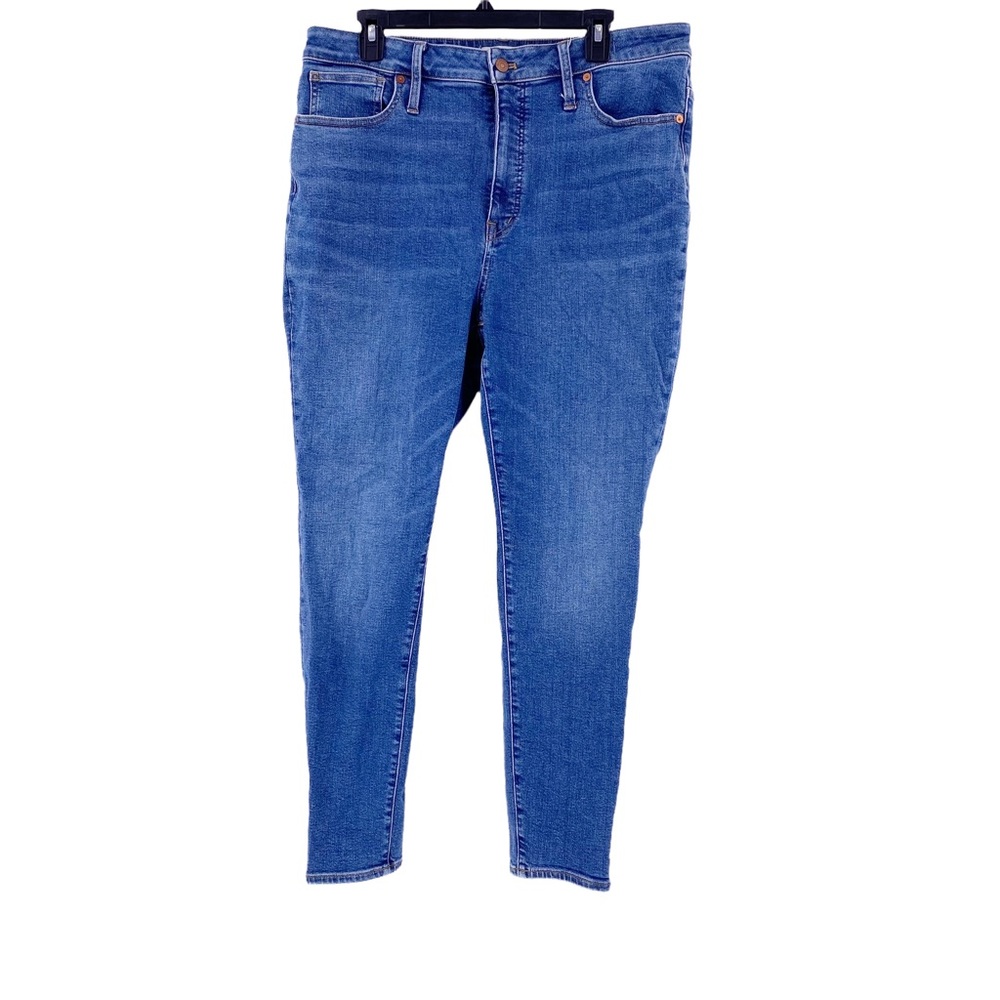 Madewell Curvy High-Rise Skinny Jeans in Carbondale Wash